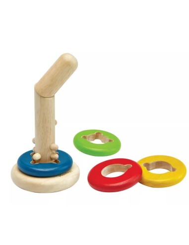 Anneaux picots & formes - PLAN TOYS