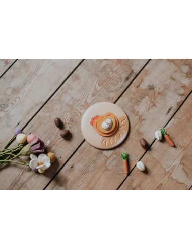 Puzzle Poule-Oeuf - Le Toucher - PLAN TOYS