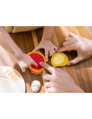 Puzzle Poule-Oeuf - Le Toucher - PLAN TOYS