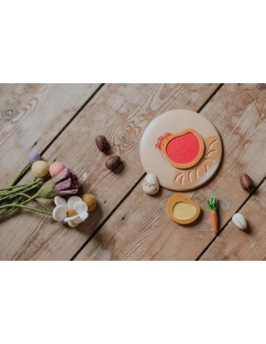 Puzzle Poule-Oeuf - Le Toucher - PLAN TOYS