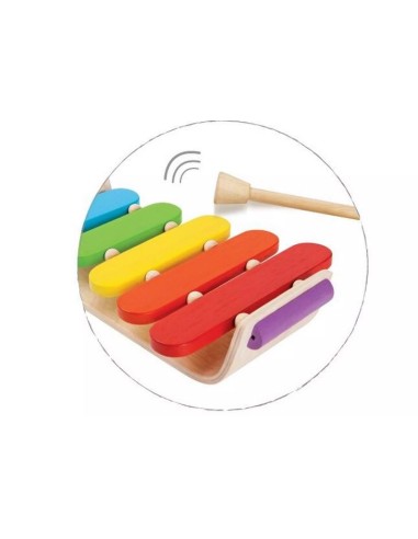 Xylophone Ovale - PLAN TOYS