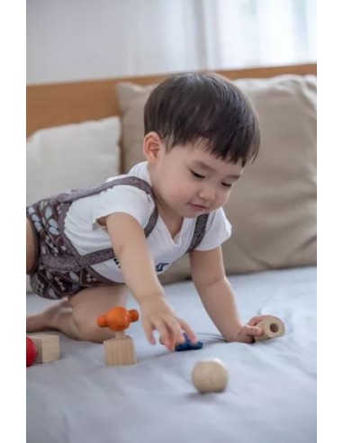 4 écrous à visser - PLAN TOYS