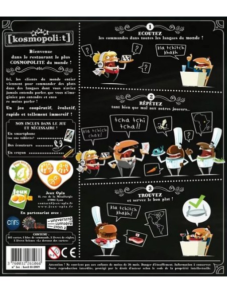 Jeu Kosmopolit - Jeux OPLA - 10+