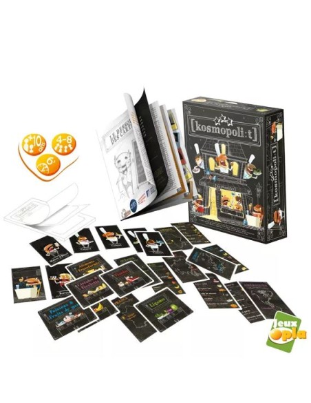 Jeu Kosmopolit - Jeux OPLA - 10+