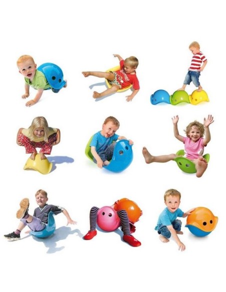 Bilibo rouge - jeu d'équilibre et jeu libre - MOLUK 2+