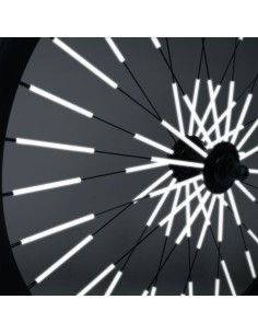 Grands réflecteurs pour rayons de vélo - argent - RAINETTE