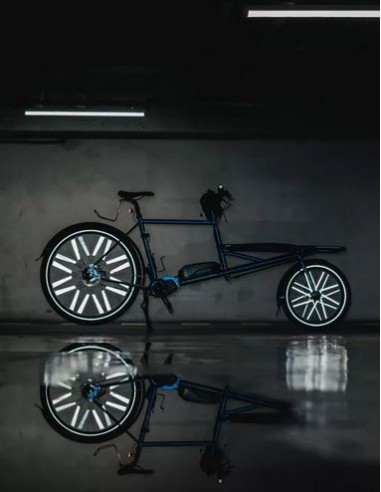 Grands réflecteurs pour rayons de vélo - argent...