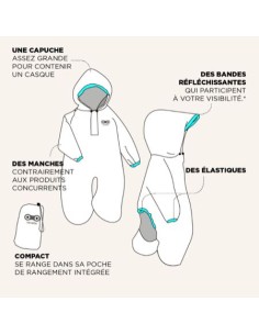 Imperméable pour siège vélo enfant - RAINETTE 2