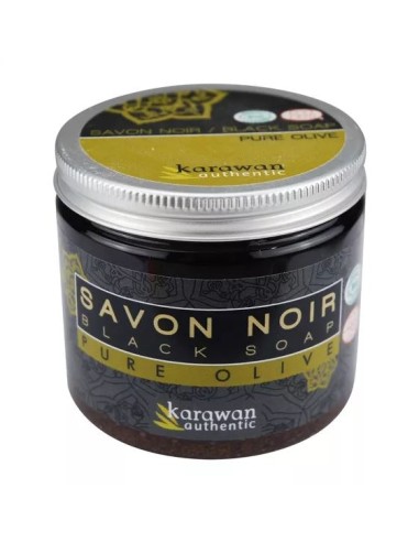 Duo Savon Noir et gant Kessa Hammam - Karawan