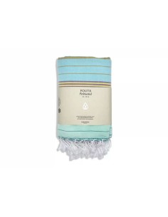 FOUTA - LANGE EN COTON BIOLOGIQUE - 100X200cm - Karawan