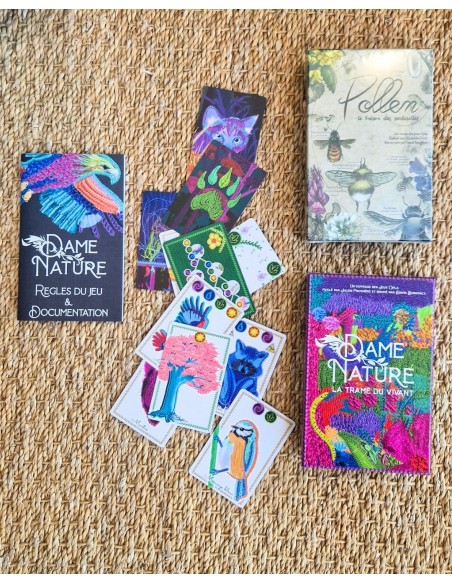Jeu coopératif Dame Nature - Jeux OPLA - 8+