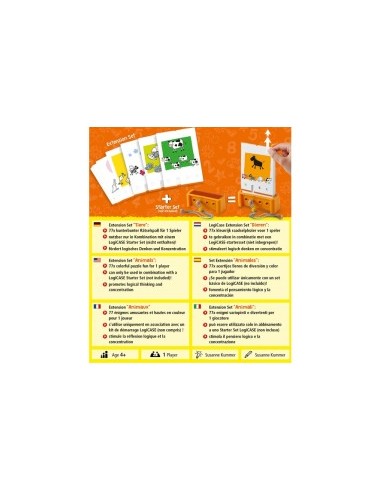 Logic ! CASE : 1 Starter set 6ans + 1 extension...