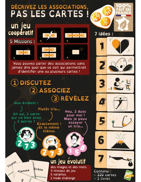 Jeu coopératif Osmosis - Jeux OPLA - 8+