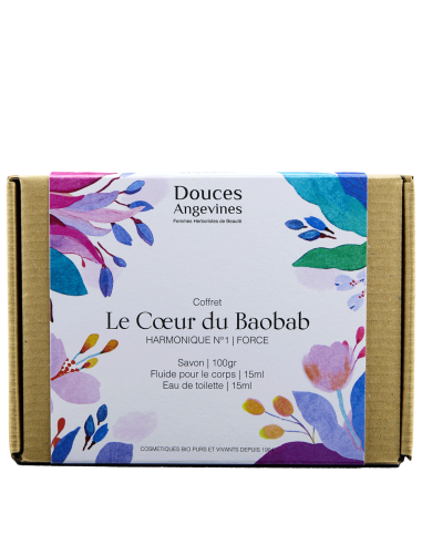 COFFRET Le Cœur du Baobab Soins corps  - DOUCES...