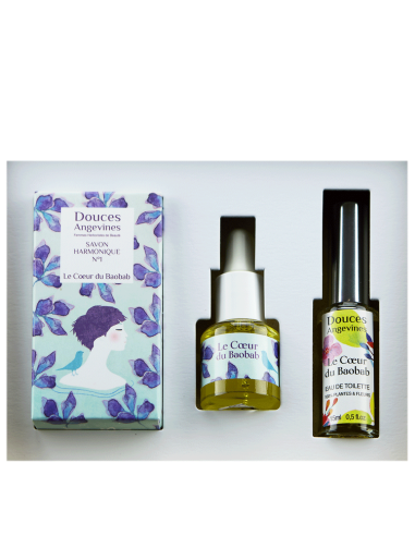 COFFRET Le Cœur du Baobab Soins corps  - DOUCES...