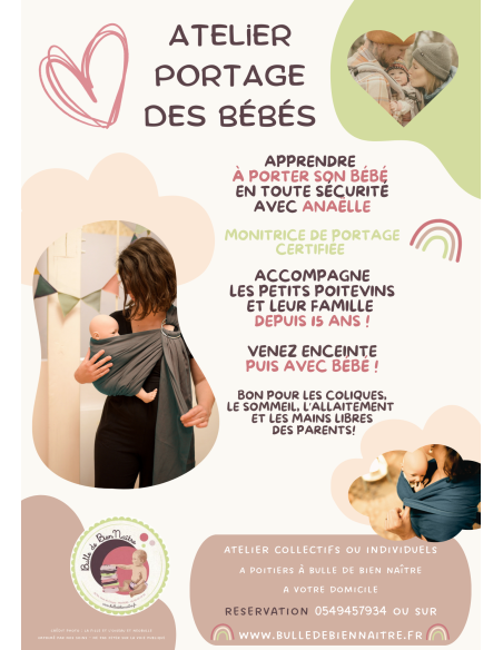 Atelier Portage Collectif maternité et nouveau-né