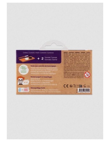 Kit de maquillage 3 couleurs Citrouille & Squelette - NAMAKI