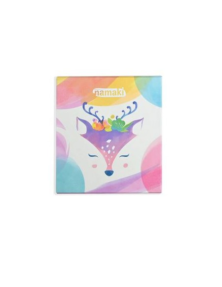 Palette 7 fards à paupières maquillage festifs Faon - NAMAKI