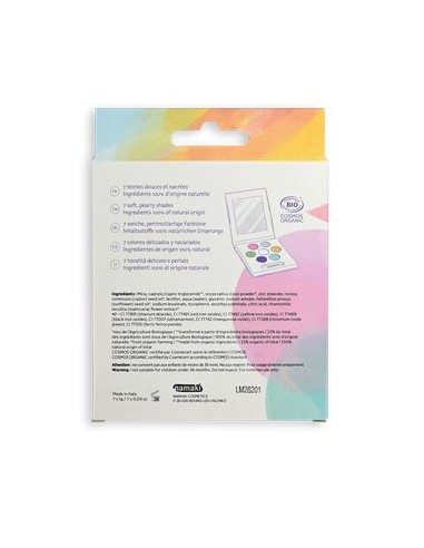 Palette 7 fards à paupières maquillage festifs...