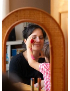 Palette maquillage 3 fards à paupières Déguisement - Eté-... 2