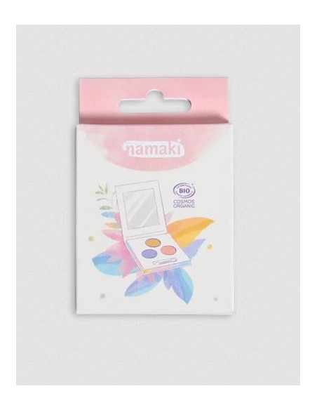 Palette maquillage 3 fards à paupières Déguisement - Eté- NAMAKI 3+