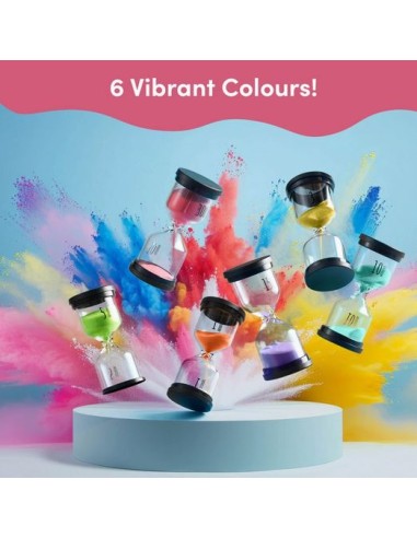 6 Sabliers Minuteurs - 1, 3, 5, 10, 15 et 30...