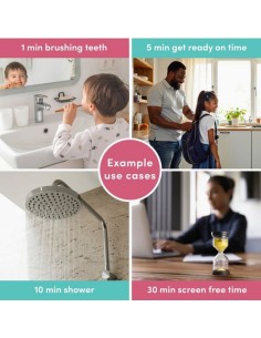 6 Sabliers Minuteurs - 1, 3, 5, 10, 15 et 30 minutes -... 2