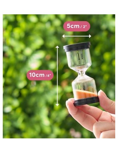 6 Sabliers Minuteurs - 1, 3, 5, 10, 15 et 30...