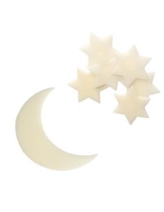 Etoiles et Lune phosphorescente - 3+