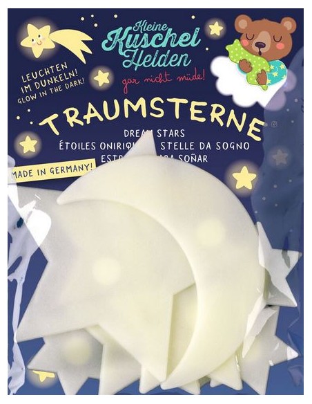 Etoiles et Lune phosphorescente - 3+