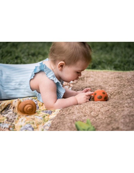 Mon premier animal du jardin en caoutchouc naturel - TIKIRI 0+