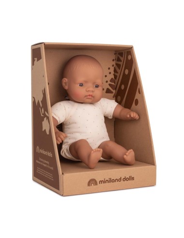 Poupée Bébé Latino 32cm - MINILAND 10M+