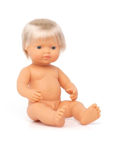 Poupée GARCON EUROPEEN 38cm - MINILAND 10M+