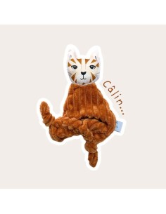 Doudou Chat teddy camel- CAROTTE & CIE 0+