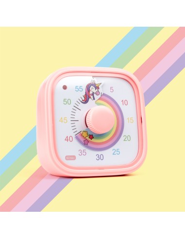 Minuteur visuel / Horloge/ timer licorne