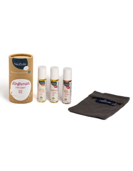 L'infirmier c'est papa, coffret d'urgence des petits ( bobos ) - NEOBULLE 3M+
