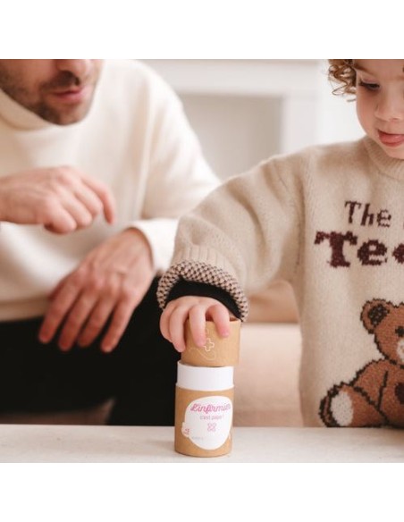 L'infirmier c'est papa, coffret d'urgence des petits ( bobos ) - NEOBULLE 3M+