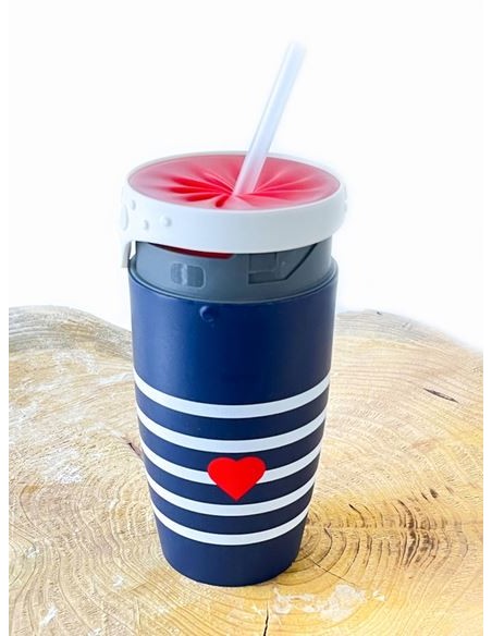 Mug isotherme - made in France - TWIZZ 350ml Bachi Love - NEOLID