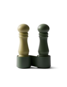 Ensemble de 2 mini moulins à épices, sel/poivre  / 14 cm
