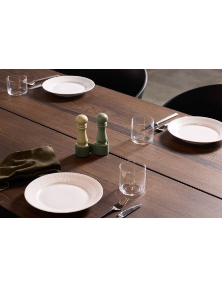 Ensemble de 2 mini moulins à épices, sel/poivre  / 14 cm