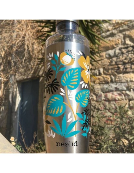 Gourde bouteille isotherme - made in France - 750ml Canopée - Inox - NEOLID