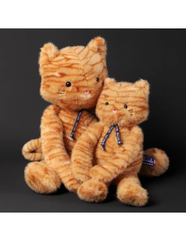 Peluche Rooxy Chat Méloé - Peluche artisanale...