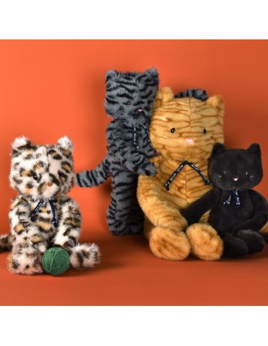 Peluche Léo Chat Méloé – Peluche artisanale...