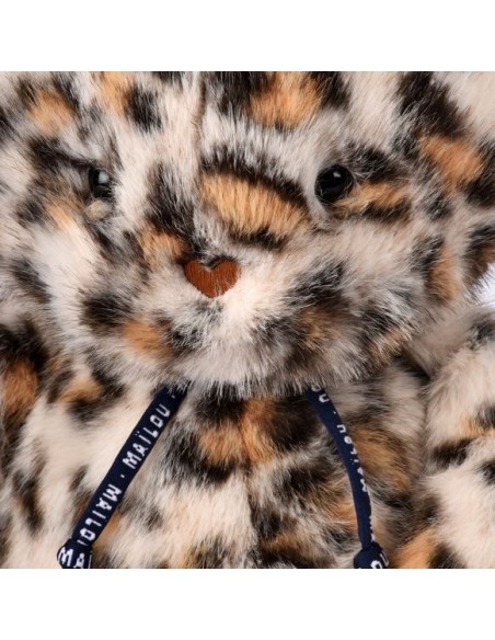 Peluche Léo Chat Méloé – Peluche artisanale Maïlou 56 cm - MAÏLOU 0+