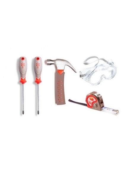 Outils véritables pour enfants, set 5 pièces 4+