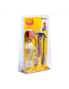 Outils véritables pour enfants, set 5 pièces 4+