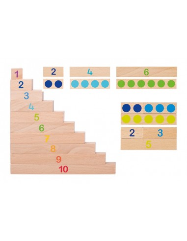 Réglettes de calcul - apprendre à compter -GOKI