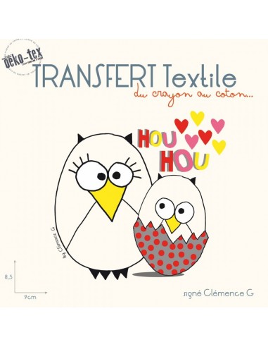 Transfert Textile décalco - COCOTTE