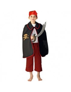 Déguisement enfant cape pirate LE PANACHE BLANC 2