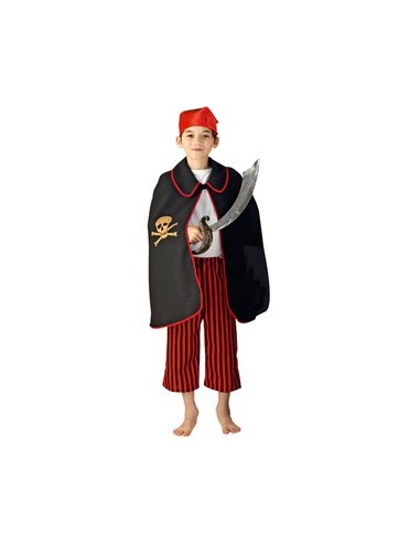 Déguisement enfant cape pirate LE PANACHE BLANC